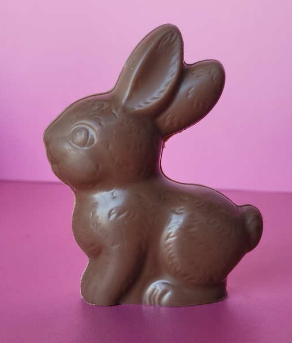 Petit lapin en chocolat au...