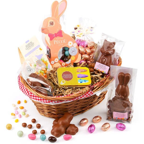 Le grand panier de chocolats de Pâques - Panier gourmand