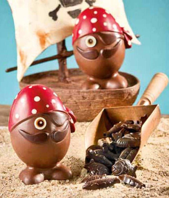 Grand oeuf pirate -...