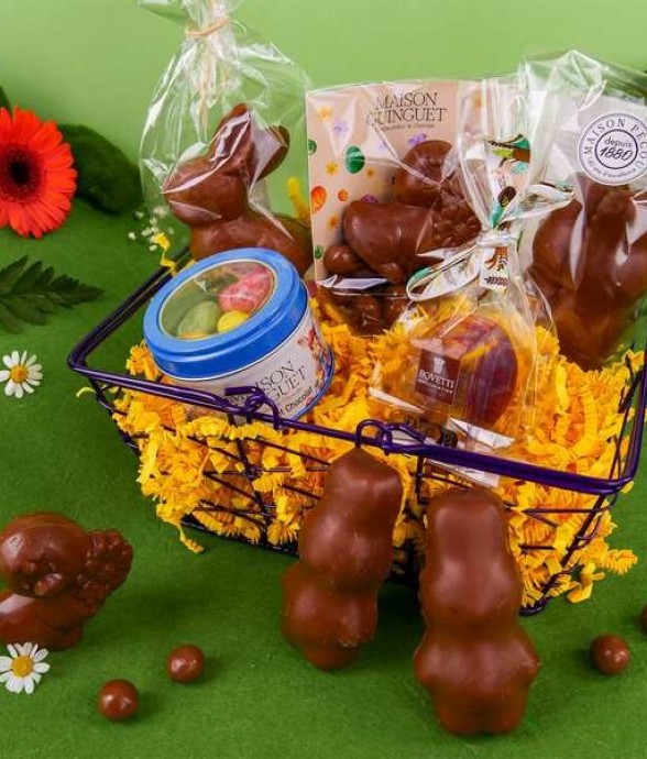 Le panier de chocolats de...