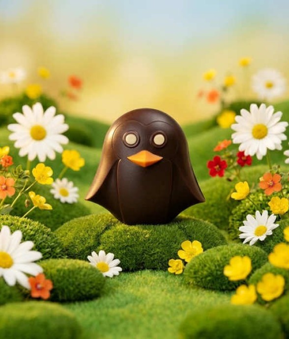 P'tit pingouin de Pâques en...