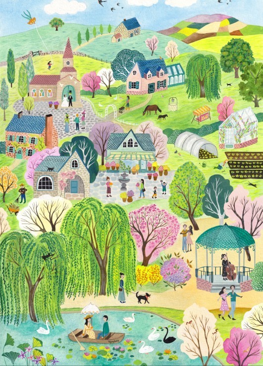 Puzzle Les Beaux Jours - 1500 pièces