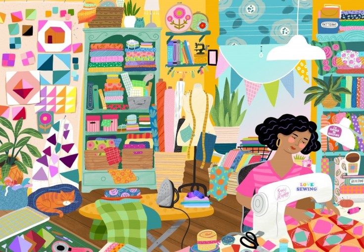 Puzzle Mon Lieu Préféré : l'Atelier de Couture - 1000 pièces