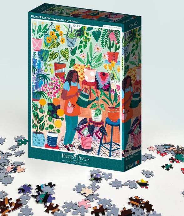 Puzzle La Femme aux Plantes...
