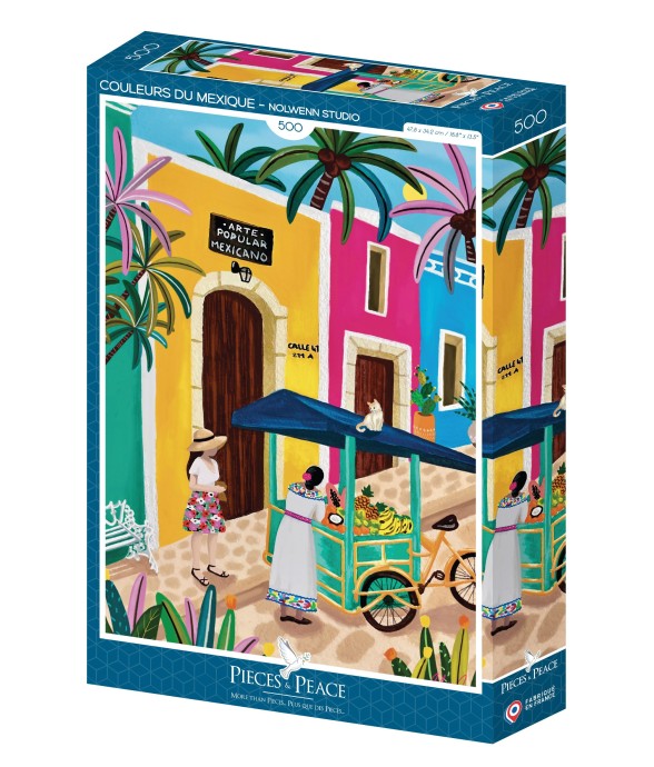 Puzzle Couleurs du Mexique...