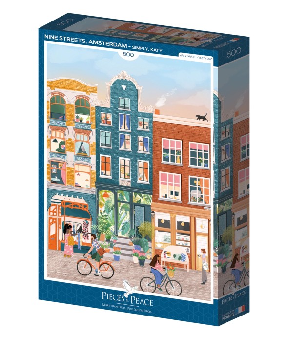 Puzzle Neuf Rues, Amsterdam...