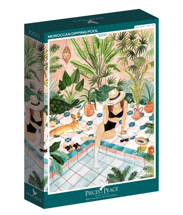 Puzzle Piscine Marocaine -...