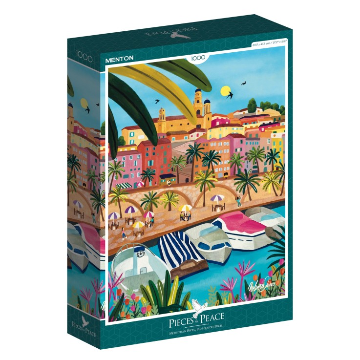 Puzzle Menton - 1000 pièces