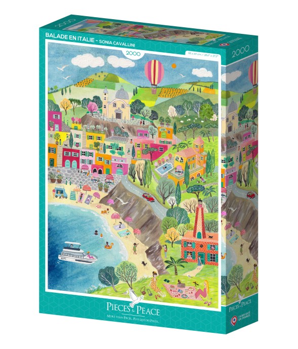 Puzzle Balade en Italie -...