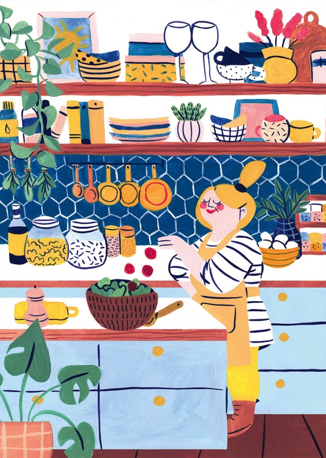 Puzzle A la Cuisine - 1000 pièces