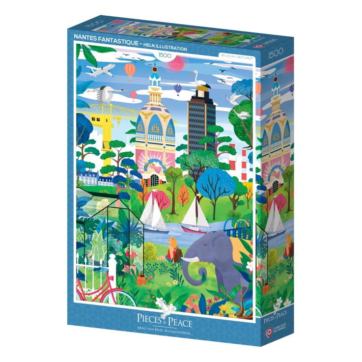 Puzzle Nantes Fantastique - 1500 pièces