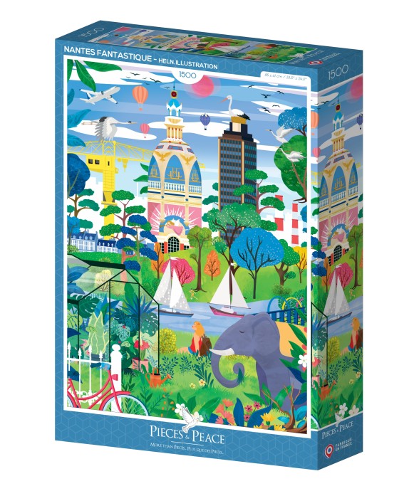 Puzzle Nantes Fantastique -...