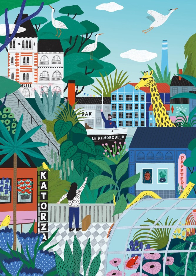 Puzzle Nantes Extraordinaire - 500 pièces