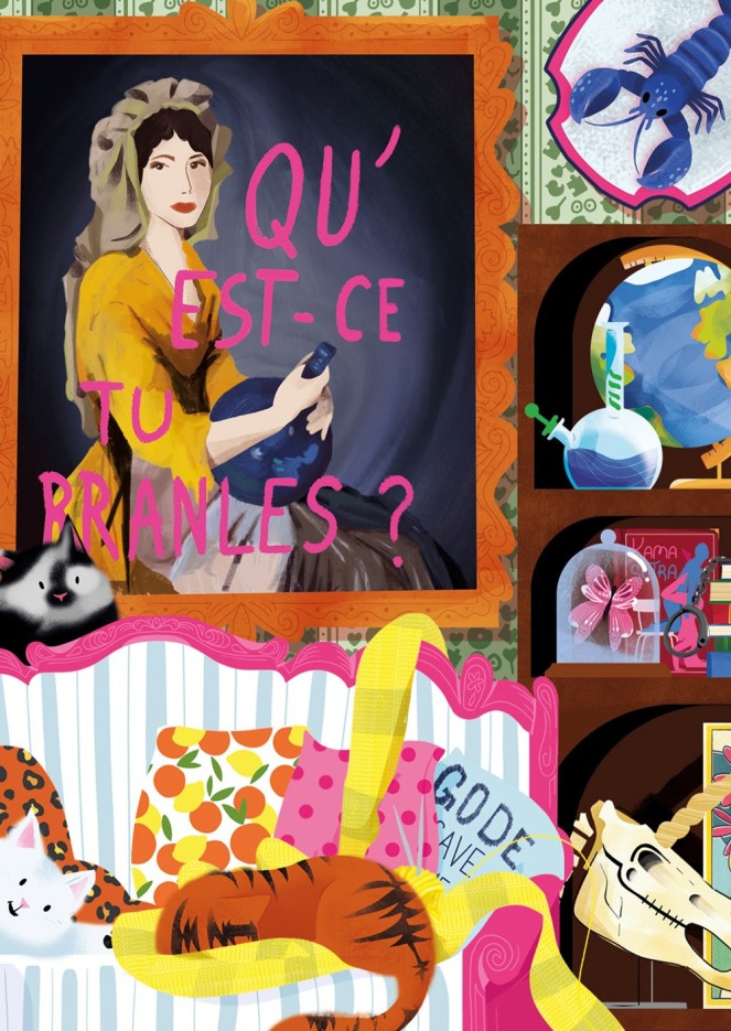 Puzzle Puzzle Mini 99 pièces - Dame Jeanne - 99 pièces