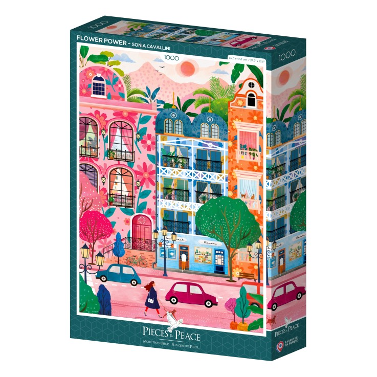 Puzzle Le Pouvoir des Fleurs - 1000 pièces