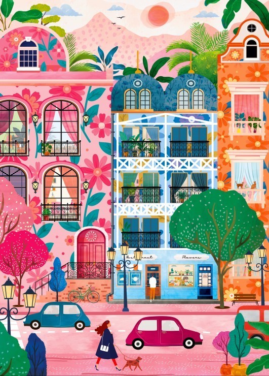 Puzzle Le Pouvoir des Fleurs - 1000 pièces