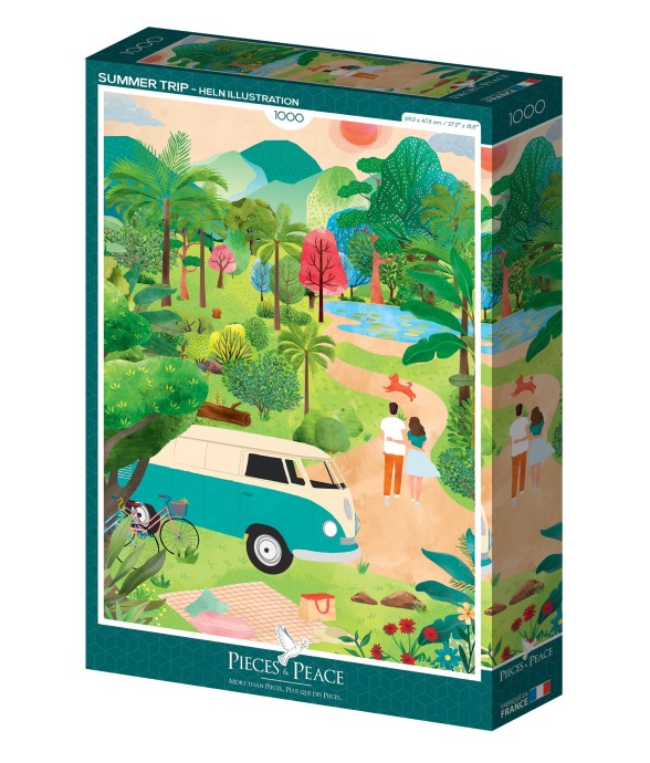 Puzzle Voyage d'Eté - 1000...