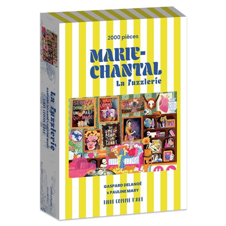 Puzzle Libre comme l'art - 2000 pièces