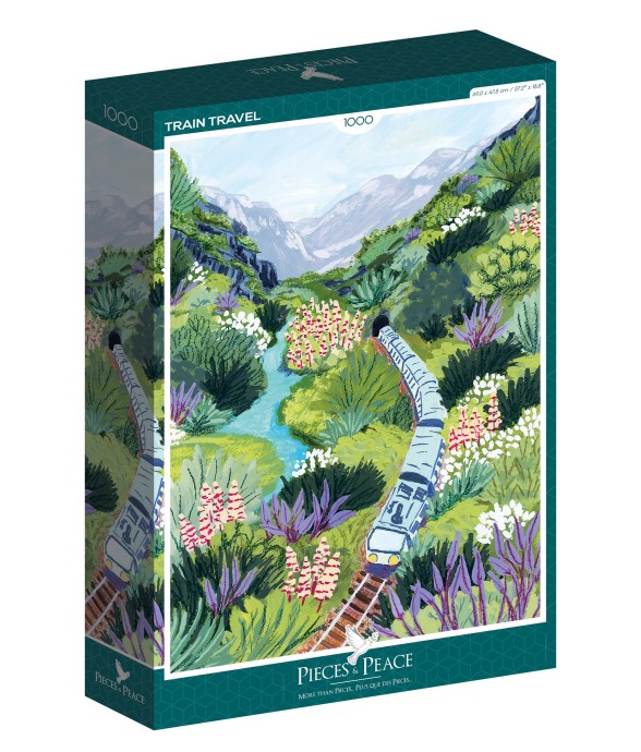 Puzzle Voyage en Train -...