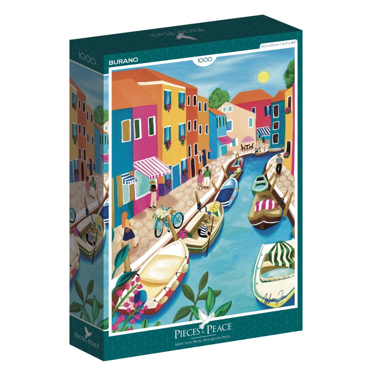 Puzzle Burano - 1000 pièces
