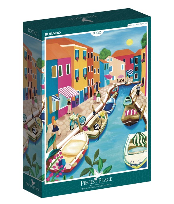 Puzzle Burano - 1000 pièces