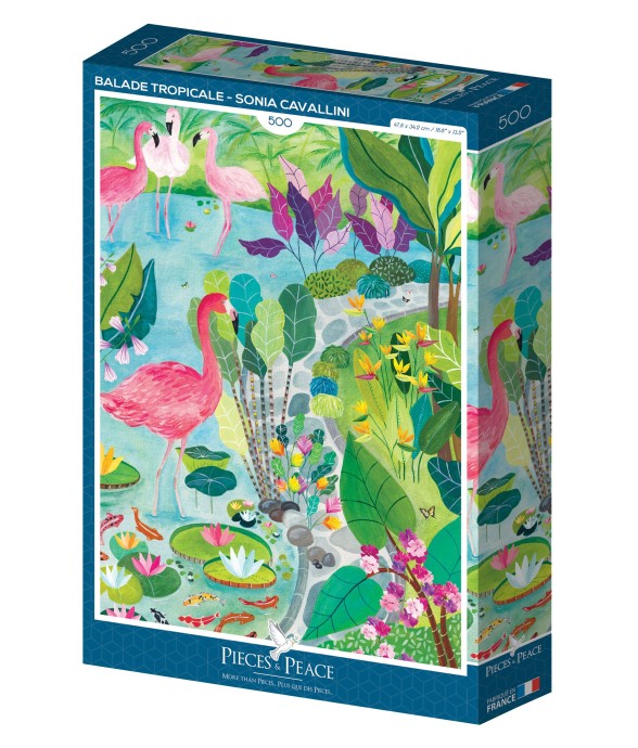 Puzzle Balade Tropicale -...