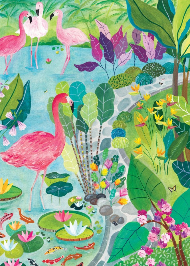 Puzzle Balade Tropicale - 500 pièces