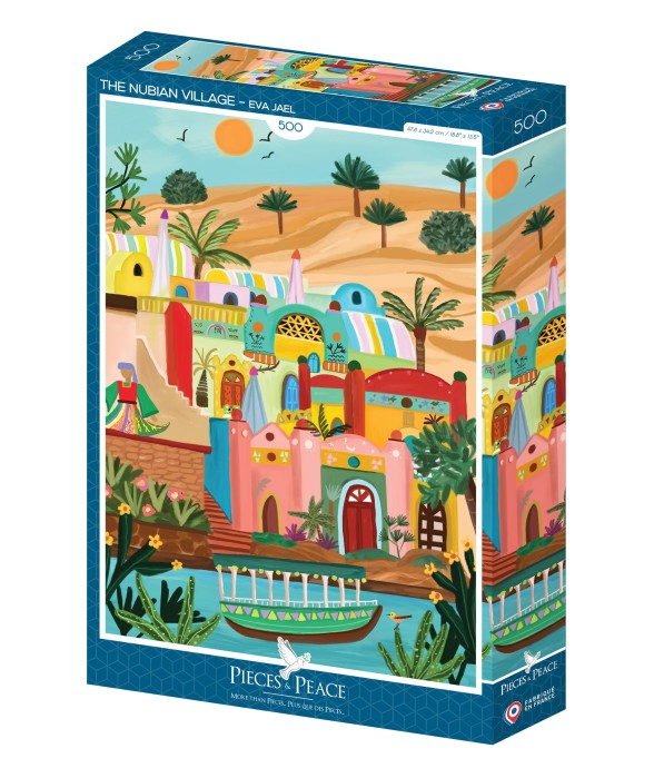 Puzzle Le Village Nubien -...
