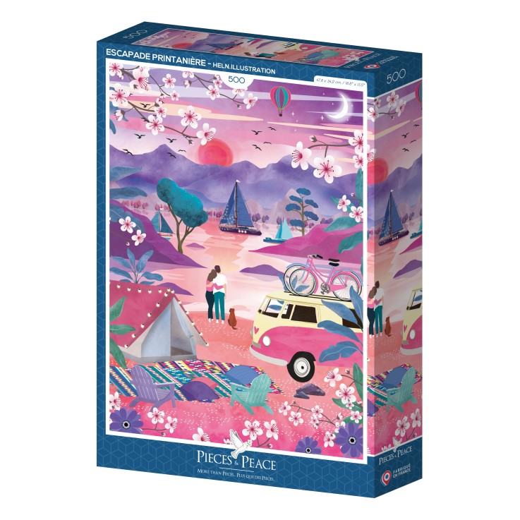 Puzzle Escapade Printanière - 500 pièces