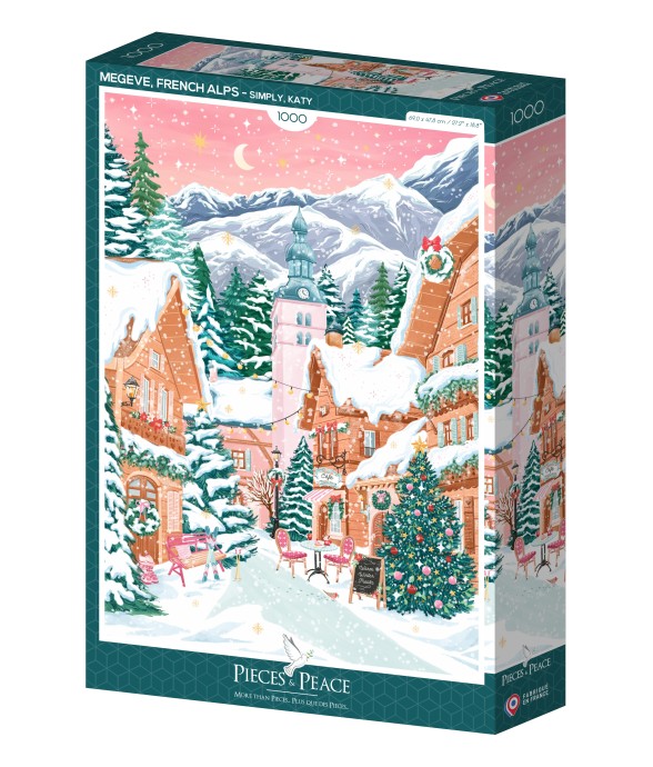 Puzzle Megève, Alpes...