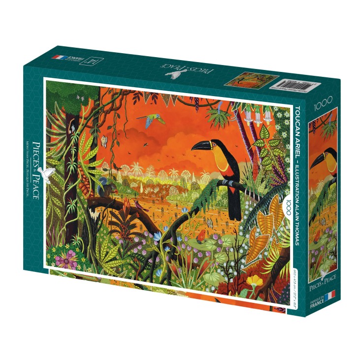 Puzzle Toucan Ariel - 1000 pièces