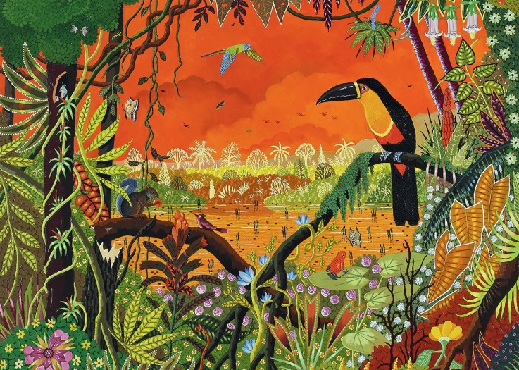 Puzzle Toucan Ariel - 1000 pièces
