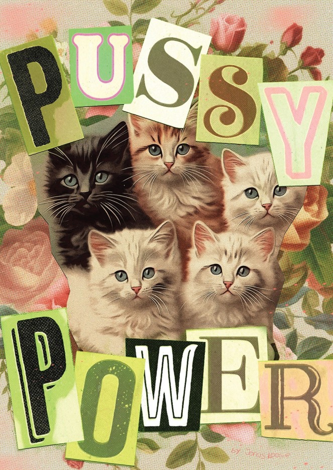 Puzzle Puzzle Mini 99 pièces - Pussy Power - 99 pièces