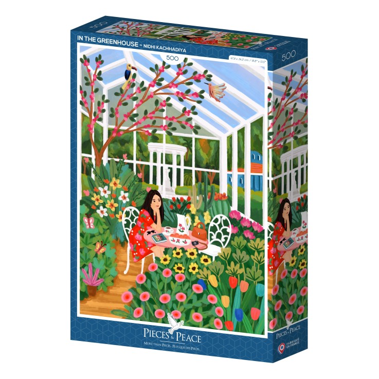 Puzzle Dans la Serre - 500 pièces