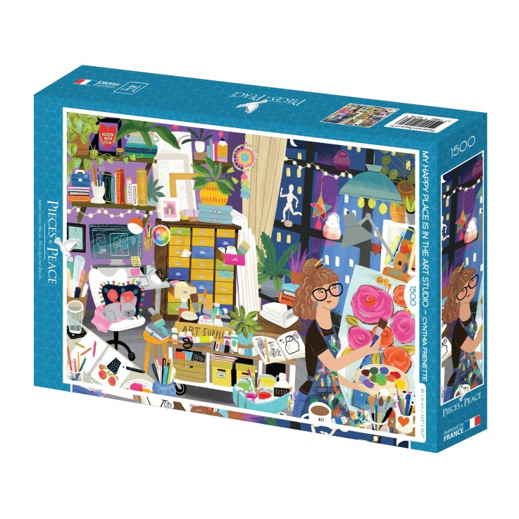 Puzzle Mon Lieu Préféré : l'Atelier d'Art - 1500 pièces