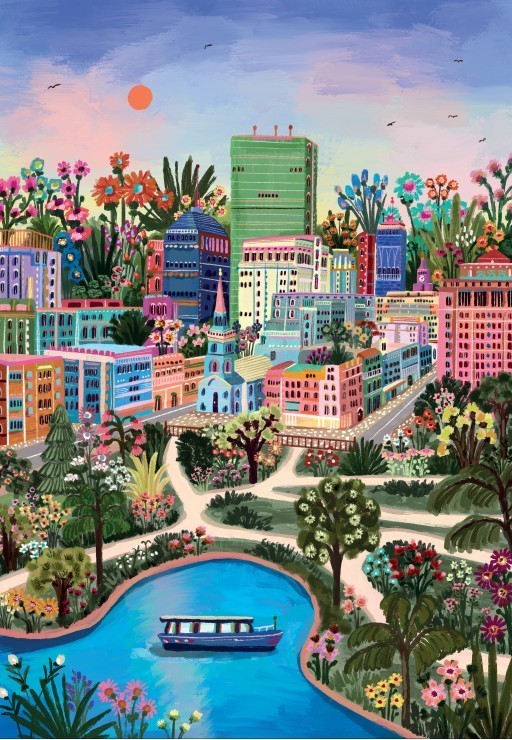 Puzzle Boston - 1000 pièces