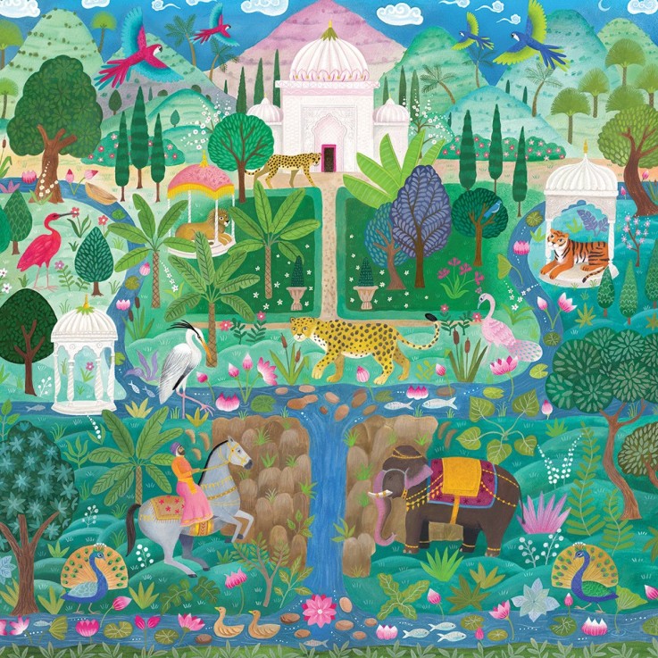 Puzzle Jardin du Palais - 1000 pièces