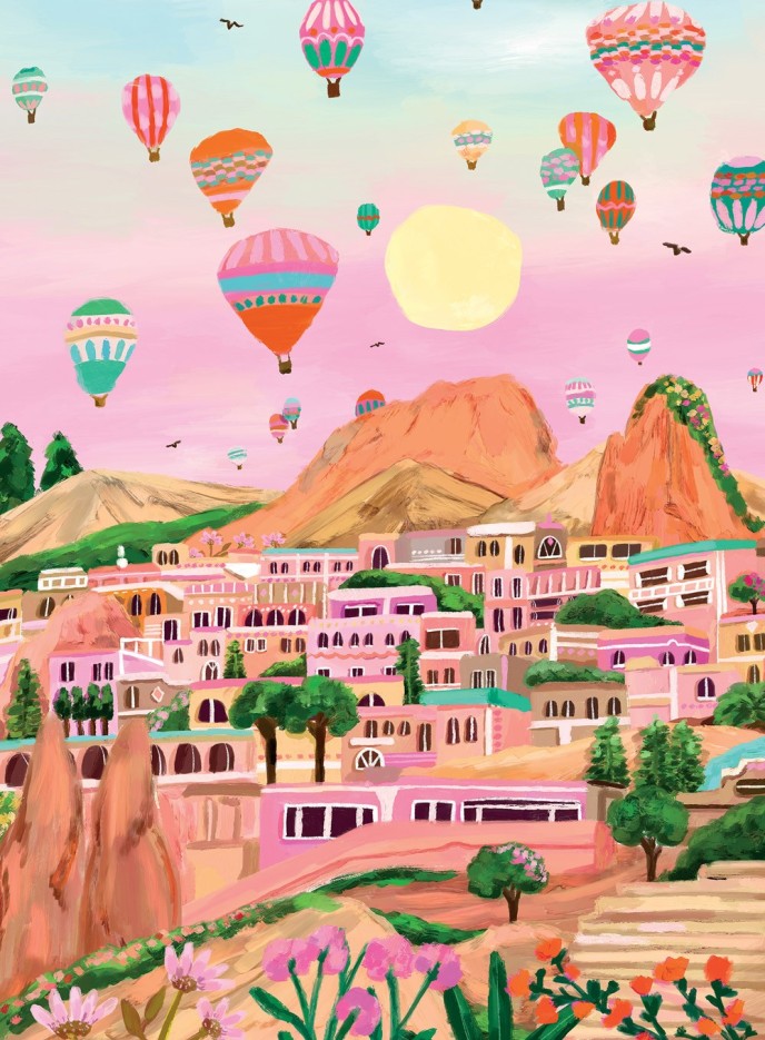 Puzzle Mini Puzzle - Cappadoce - 96 pièces