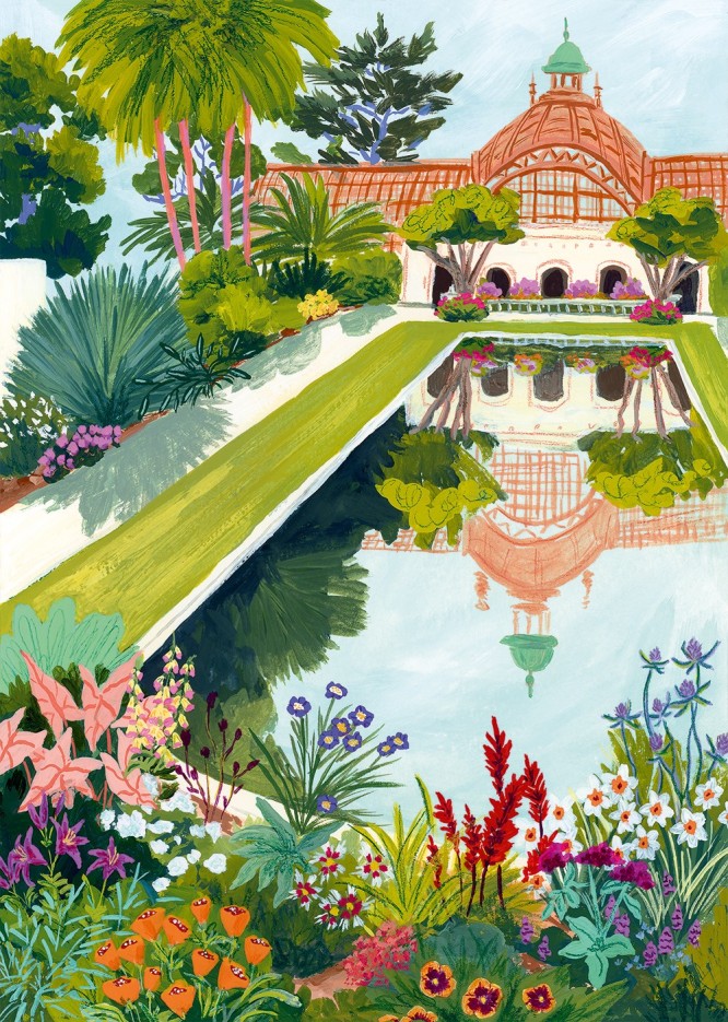 Puzzle Parc Balboa - 1000 pièces