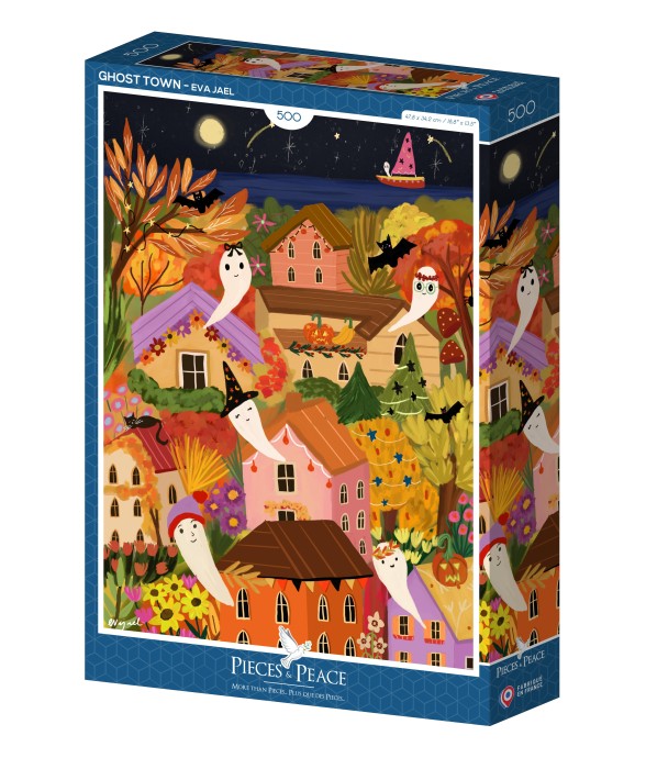 Puzzle Ville Fantôme - 500...