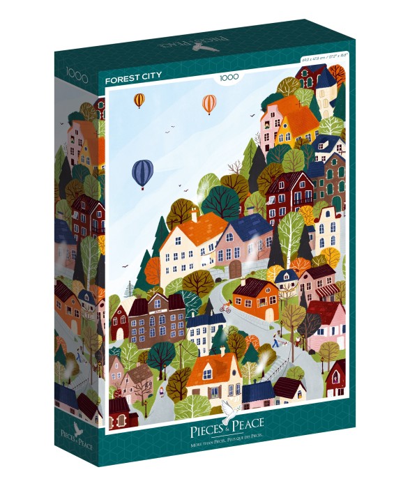 Puzzle Ville Forestière -...