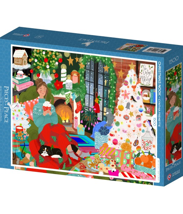 Puzzle Le Coin de Noël -...