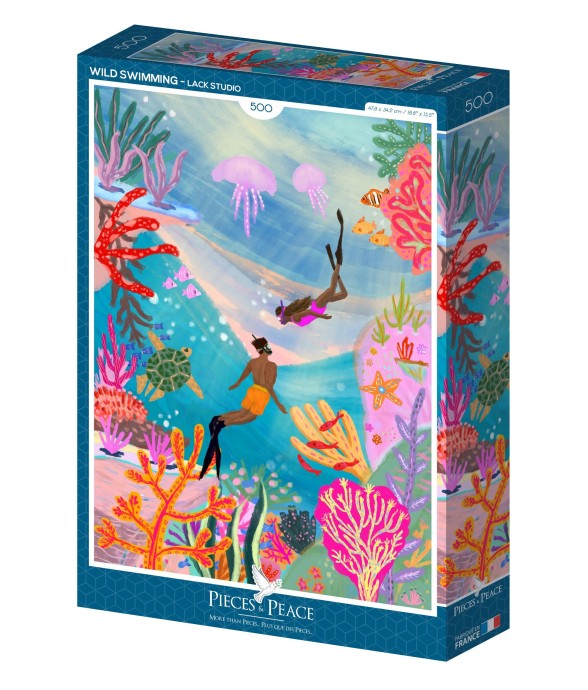 Puzzle Natation Sauvage -...