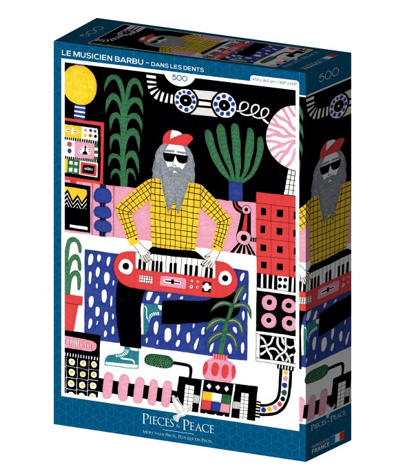 Puzzle Le Musicien Barbu -...