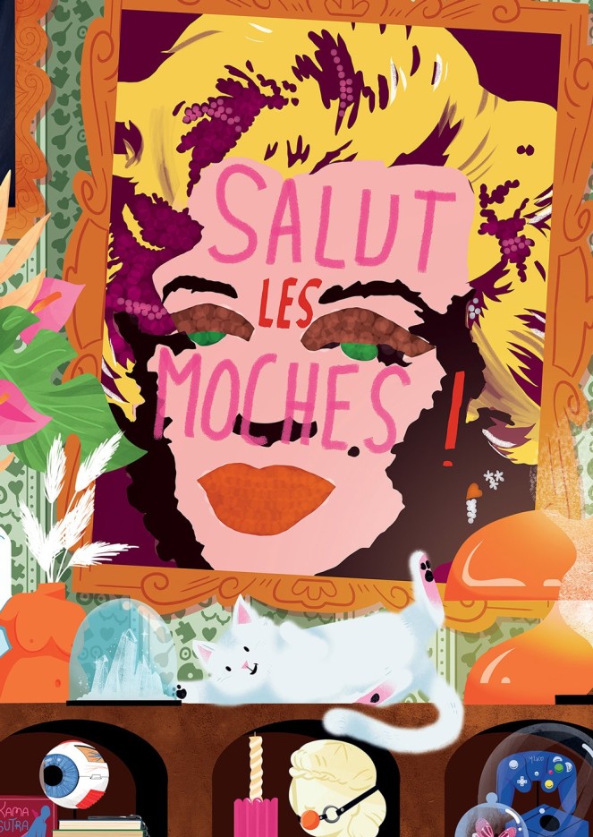 Puzzle Puzzle Mini 99 pièces - Salut les Moches - 99 pièces