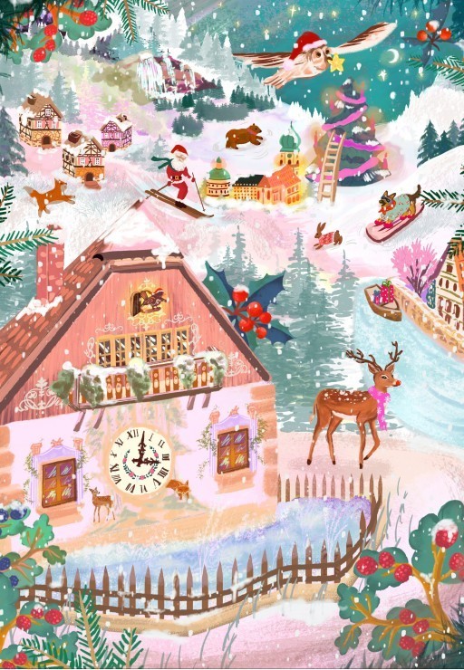 Puzzle Forêt Noire, Allemagne - 1000 pièces