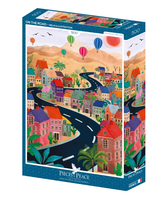 Puzzle Sur la Route - 500...