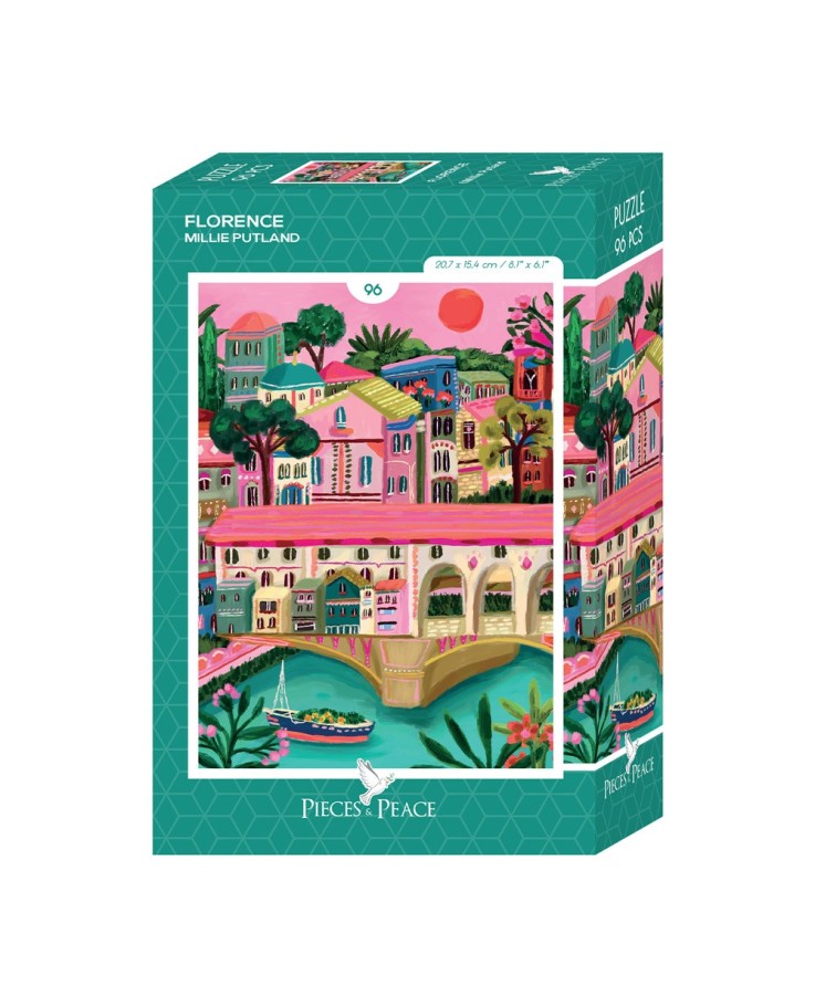 Puzzle Mini Puzzle - Florence - 96 pièces