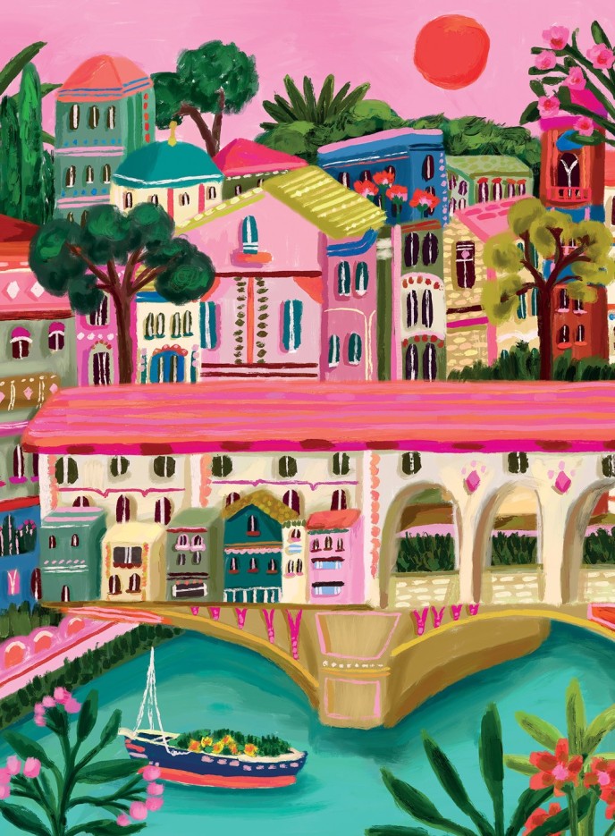 Puzzle Mini Puzzle - Florence - 96 pièces