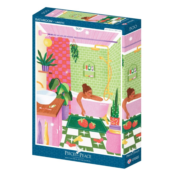 Puzzle Salle de Bains - 500 pièces